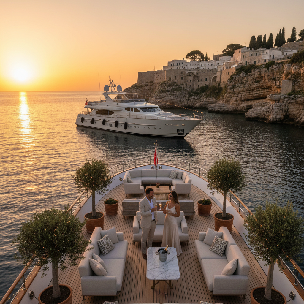 Celebrate Christmas & New Year on a Luxury Yacht in Puglia