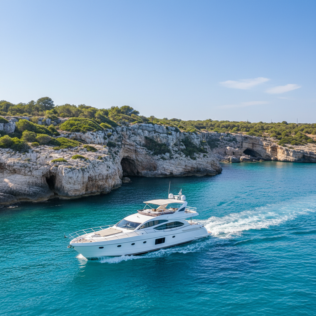 Costa Merlata Yacht Charter: Puglia's Jagged Coastline Explored