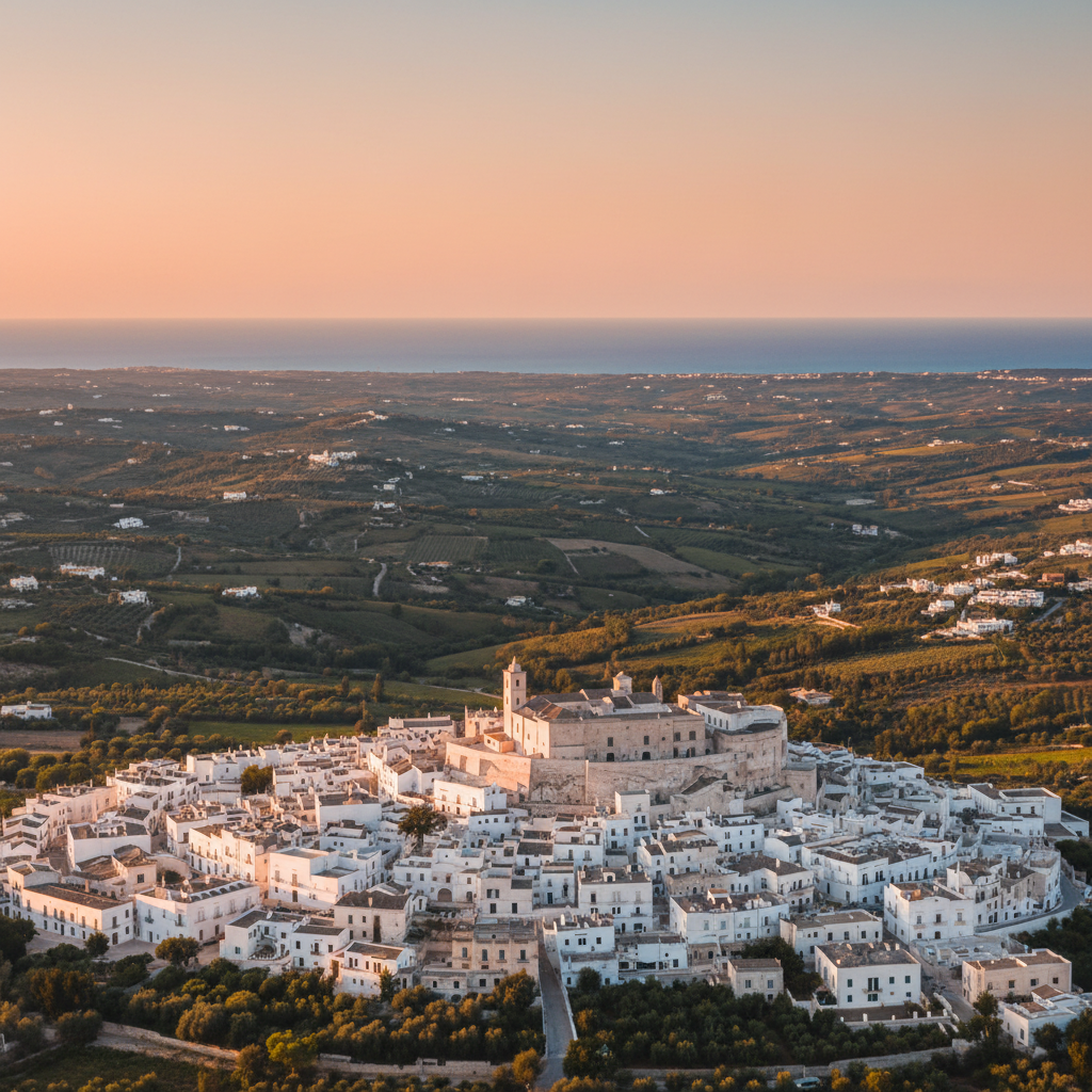 Locorotondo: Puglia's Circular Jewel with Adriatic Vistas