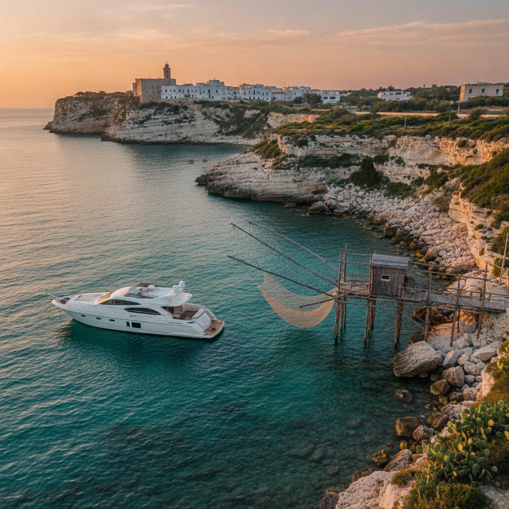 Private daily yacht charters in Puglia