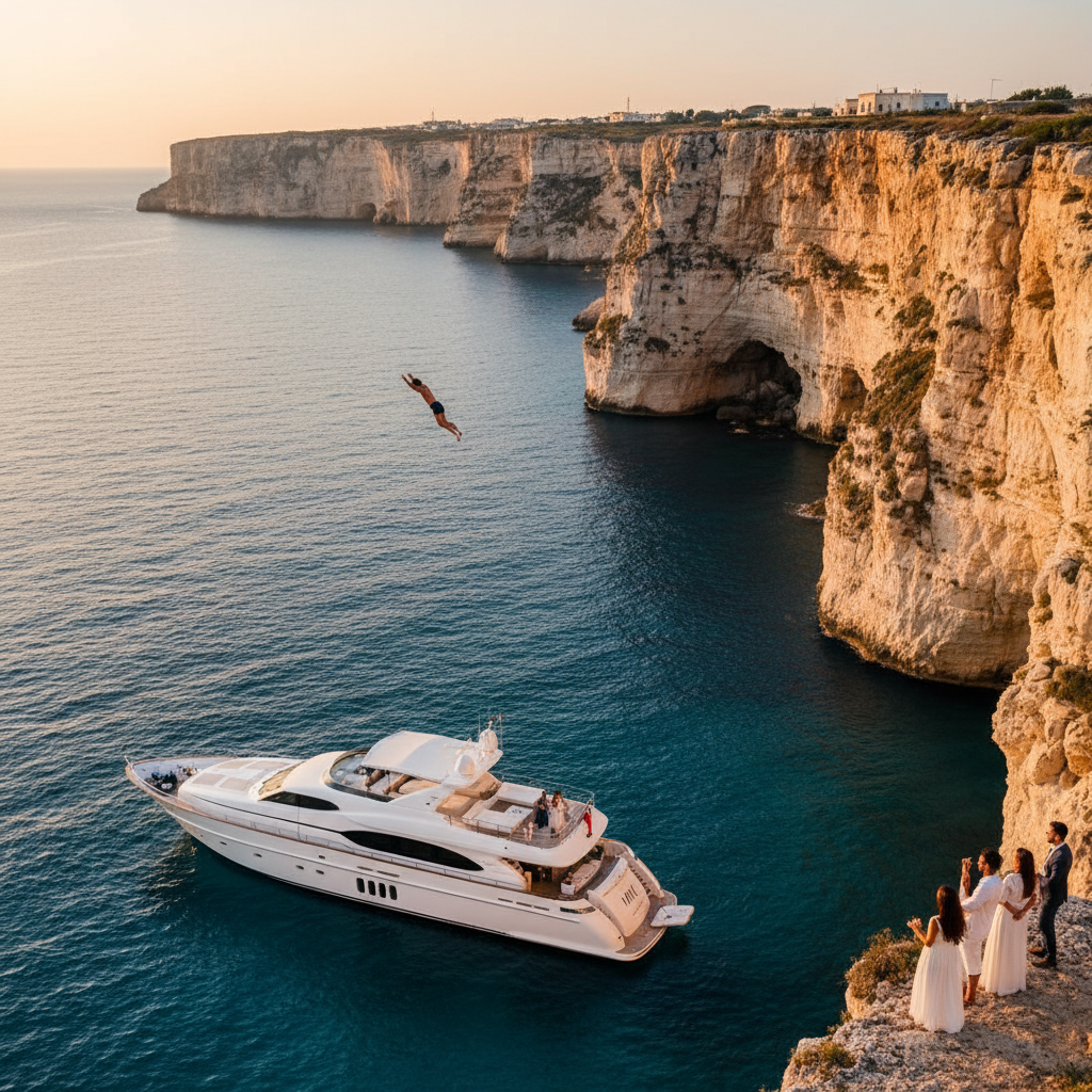 Polignano a Mare Cliff Diving: Puglia's Thrilling Spectacle