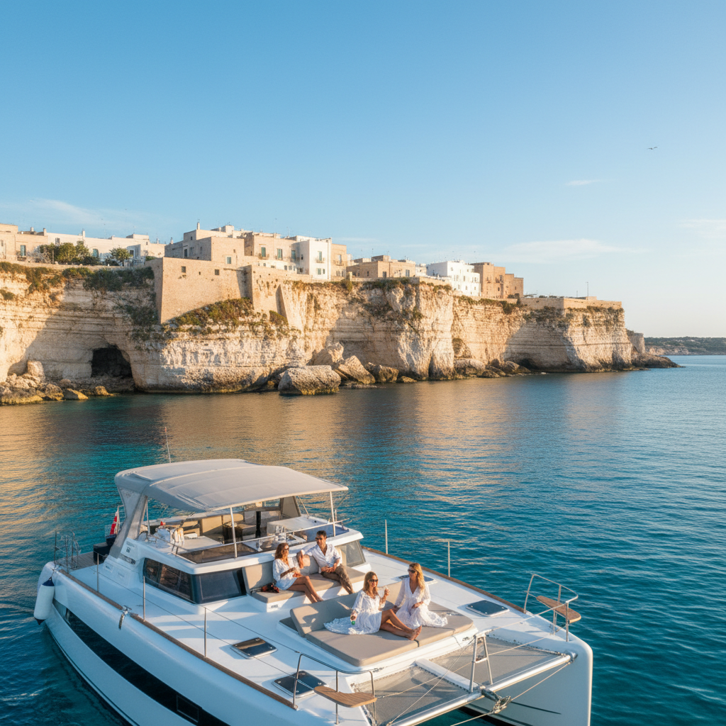 Puglia Catamaran Charter: Explore the Coast in Style