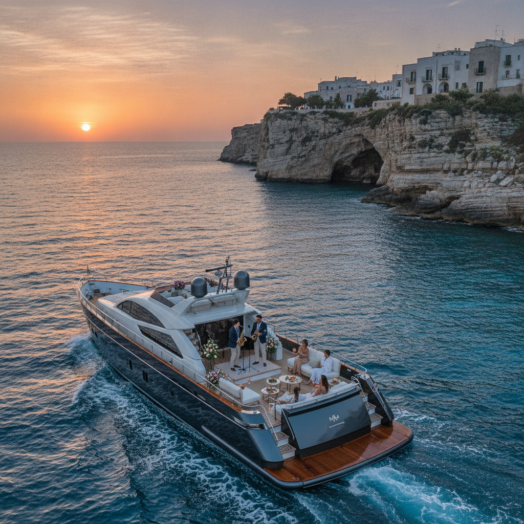 Puglia Yacht Charter: Live Jazz & Bossa Nova on the Adriatic