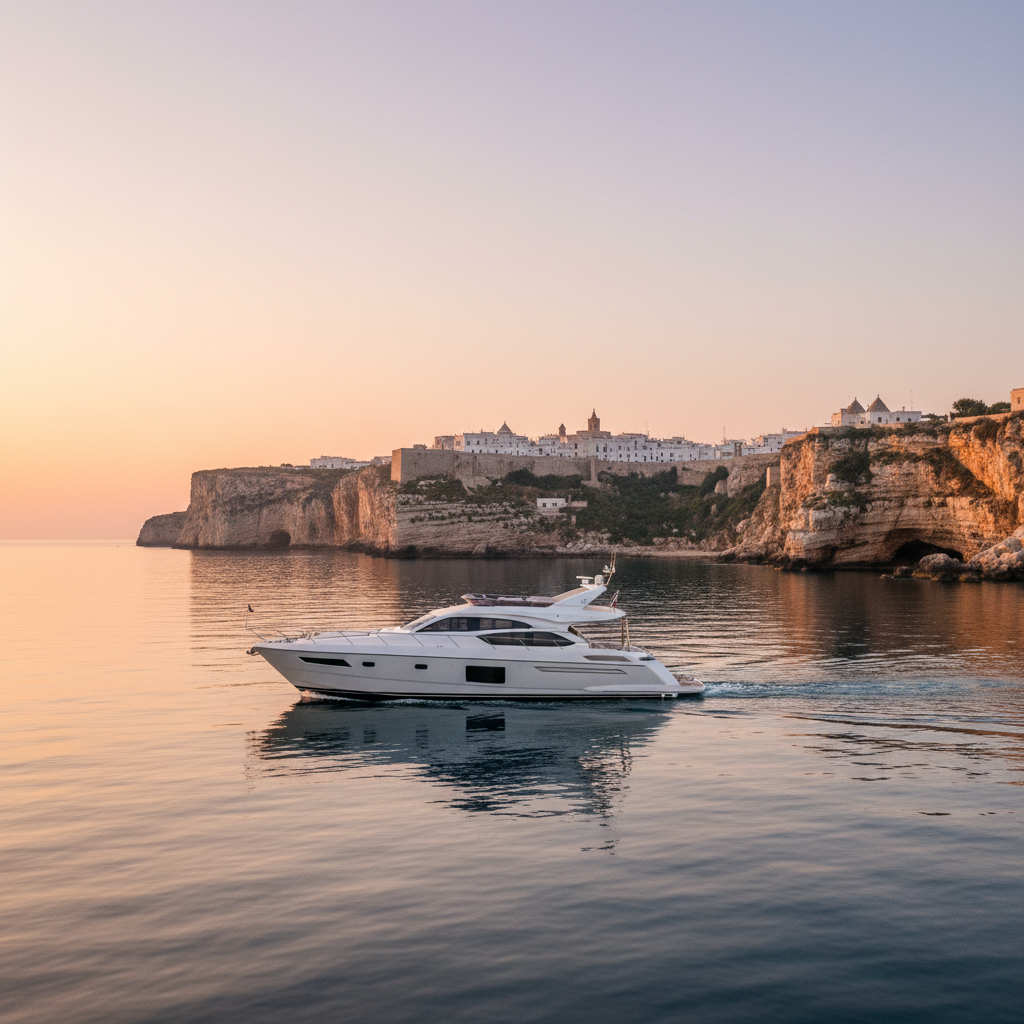 Puglia Dawn Sailing: A Magical Early Morning Yacht Trip