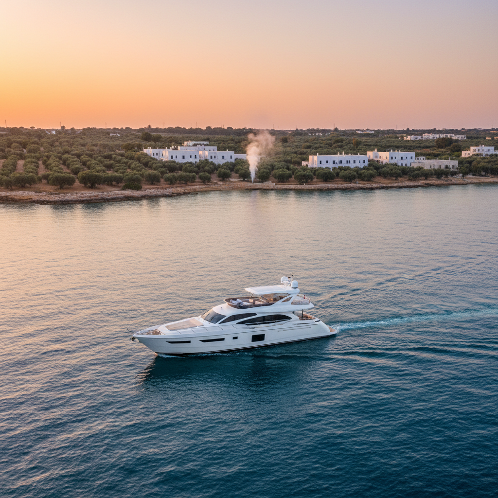 Puglia's Spa Coast: Savelletri & Torre Canne by Yacht