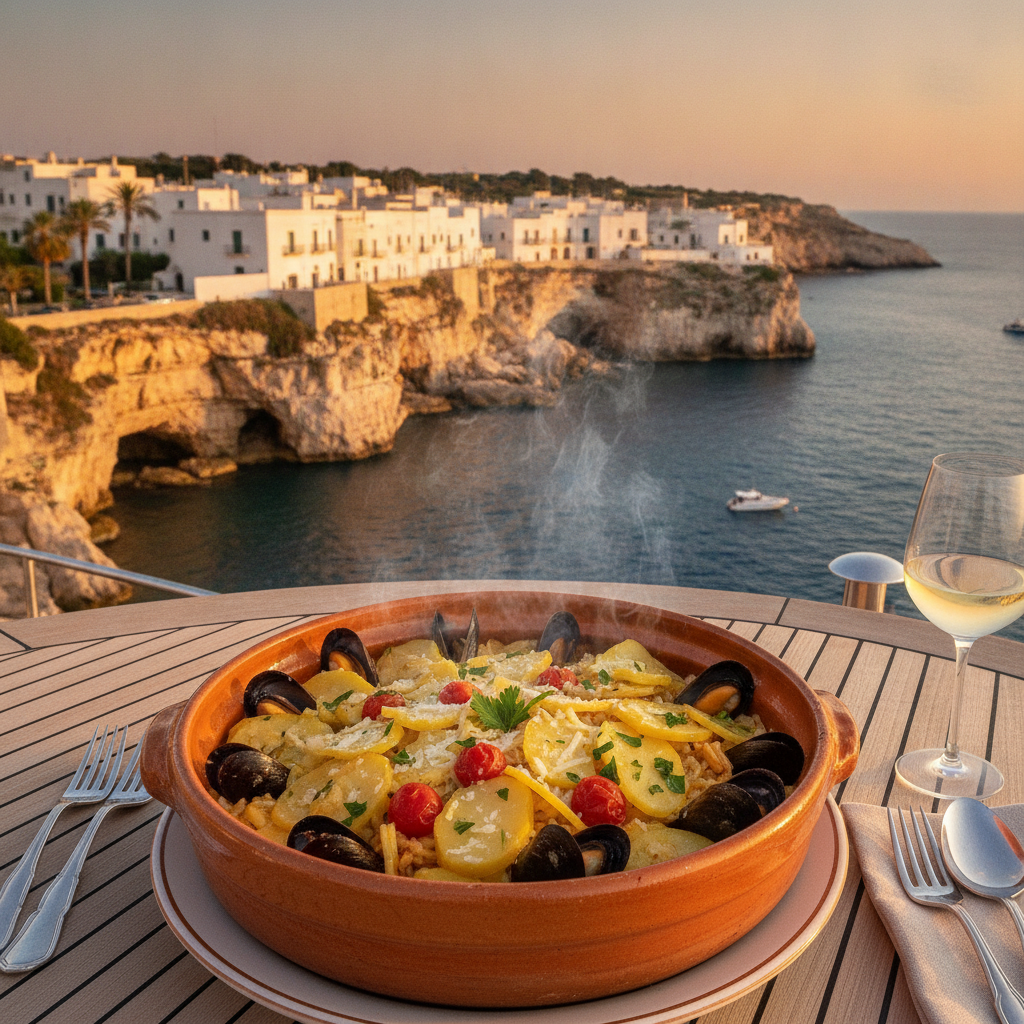 Tiella Barese: Puglia's Iconic Rice, Potato & Mussel Dish