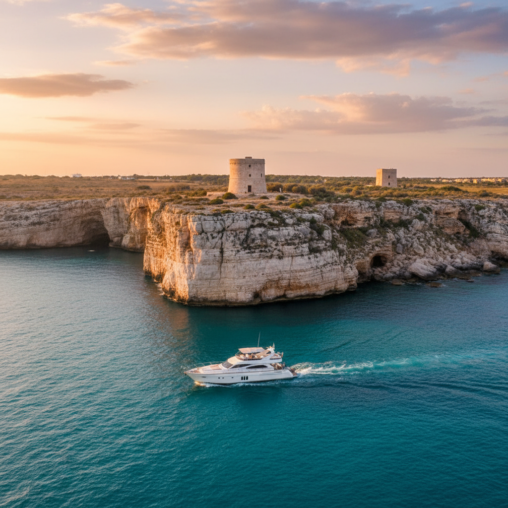Puglia Yacht Charter: Explore Torre Cintola's Wild Coast