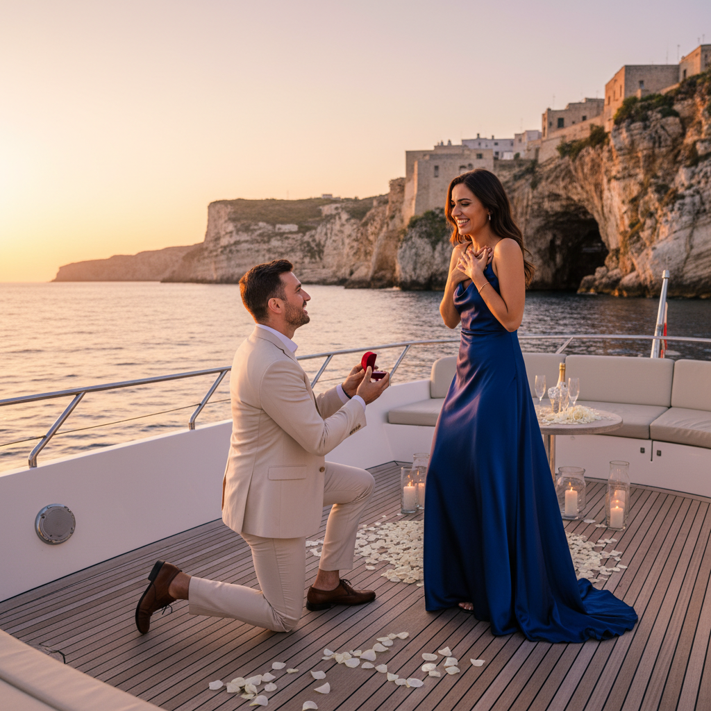 Puglia Yacht Proposals: Unforgettable 'Yes!' Moments at Sea